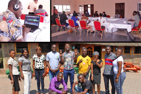 Se organiza en Zambia un taller de traducciones de videos de calidad