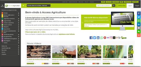 Access Agriculture platform now in Portuguese!