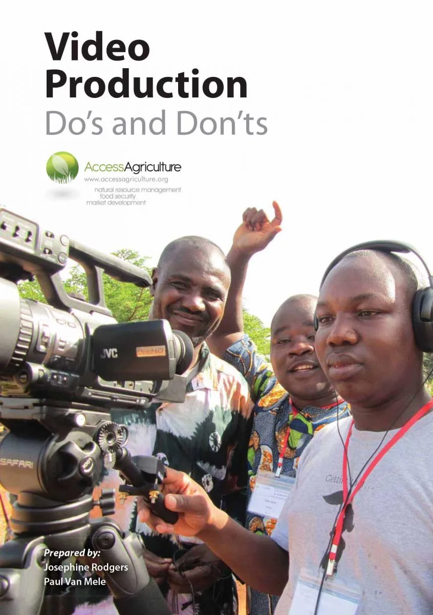 Video Production Do's and Dont's